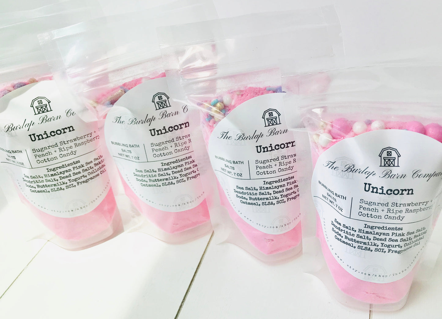 Unicorn Bubbling Bath Salts store 1