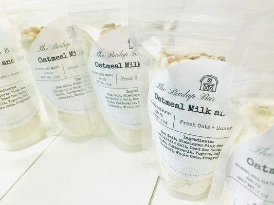 Oatmeal Milk & Honey Bubbling Bath Salts store 1