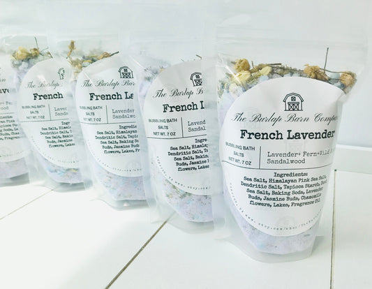 French Lavender Bubbling Bath Salts store 1