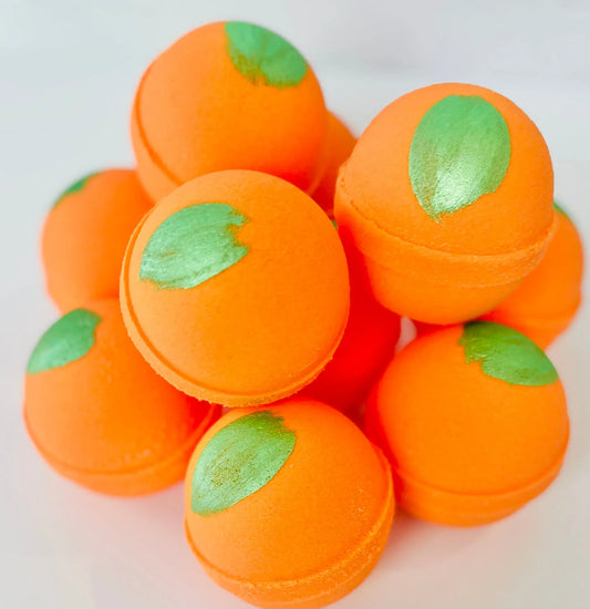 Sweet Citrus Bath Bomb, Orange Bath Bomb  The Burlap Barn Company