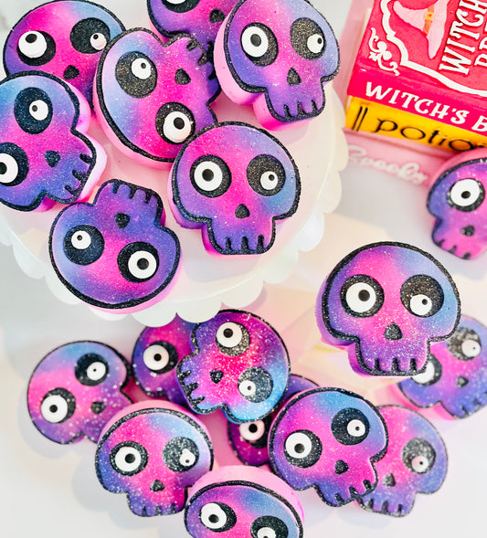 Pink Skull Bath Bomb, Creep it Cute store 1