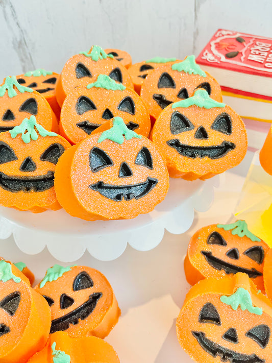 Pumpkin Head, Jack-o-Lantern Bath Bomb store 1