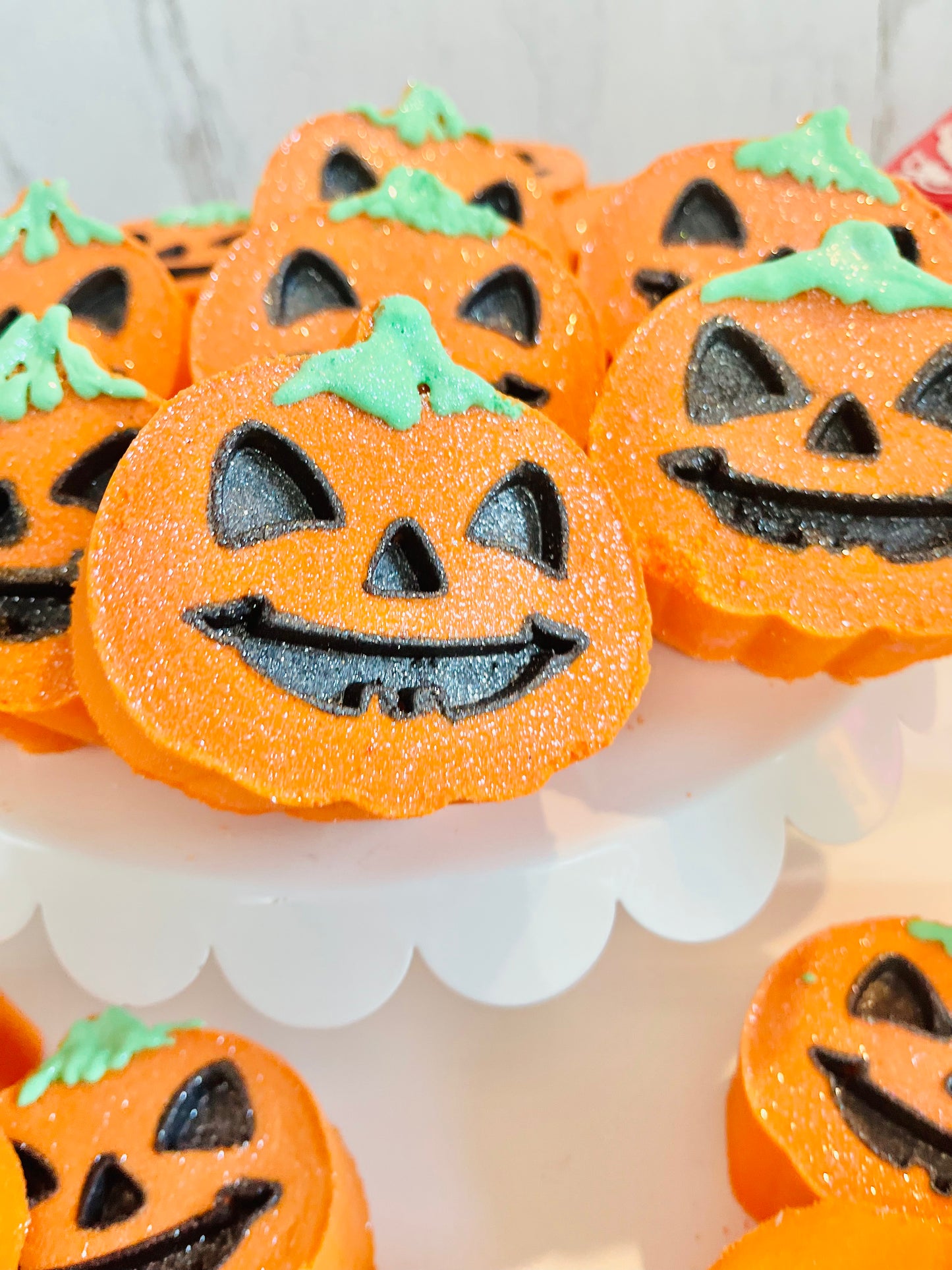 Pumpkin Head, Jack-o-Lantern Bath Bomb store 1