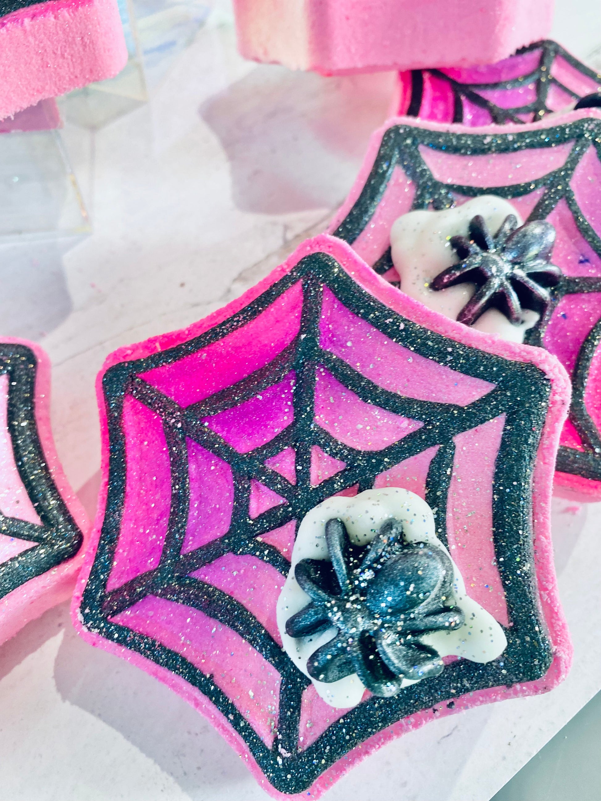 Spinderella, Spiderweb Halloween Bath Bomb store 1